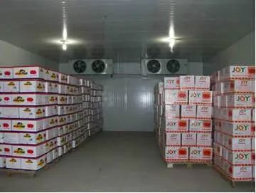 五台保鲜冷库的冻结及冷藏温度